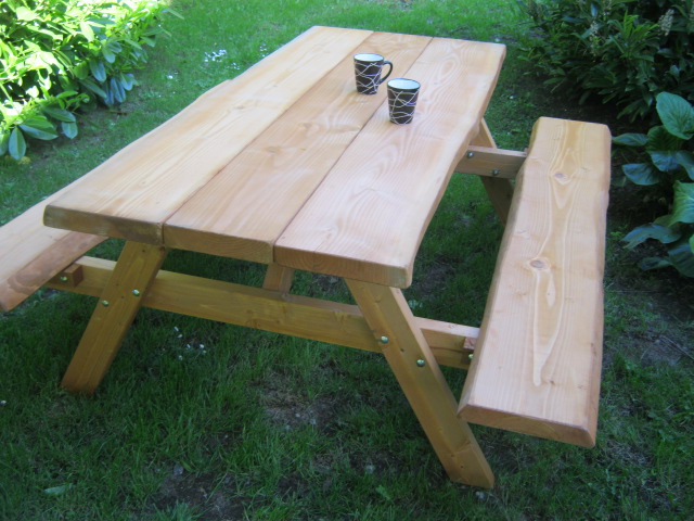 Plankebord Bænkebord 175 cm 50mm NU -35%