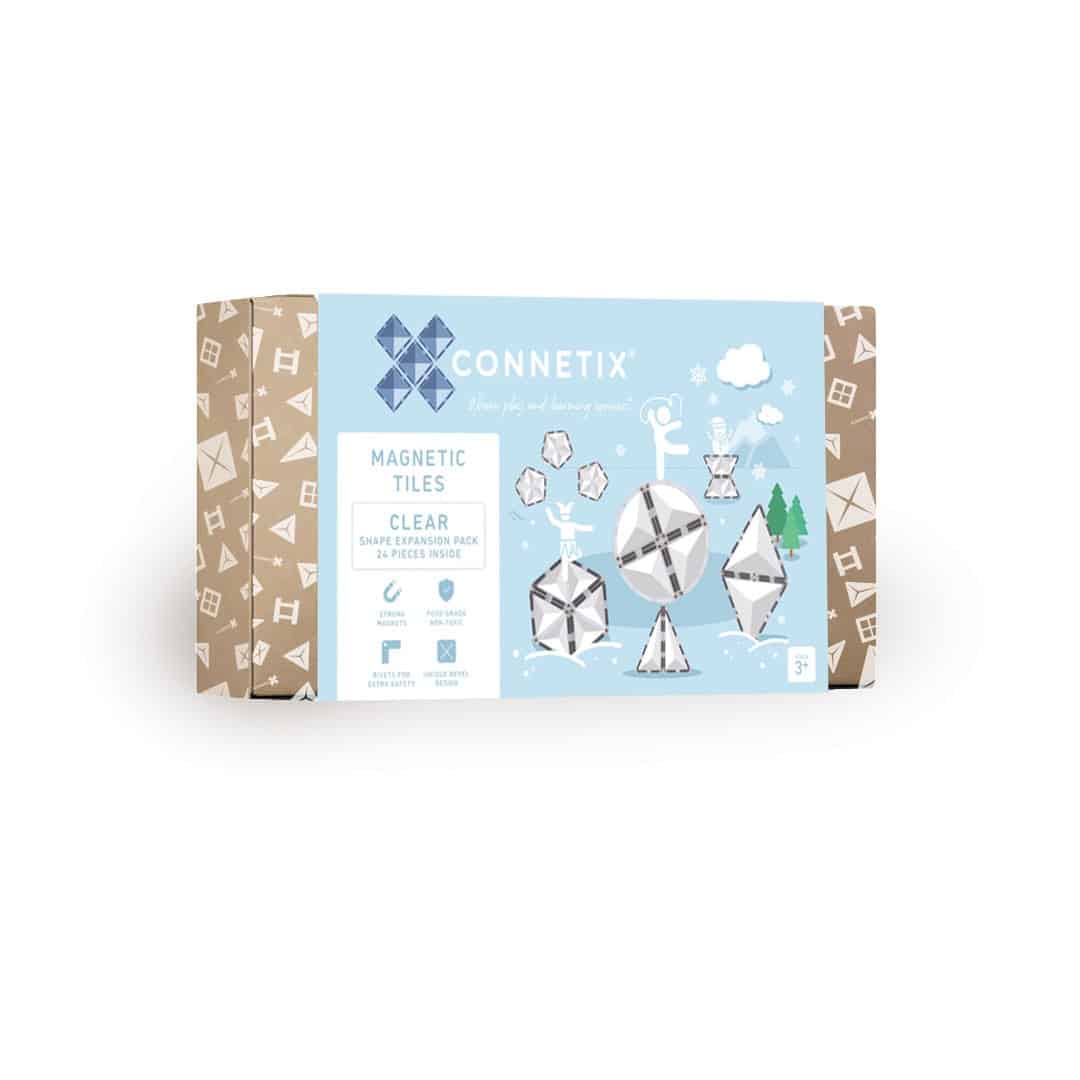 Connetix - Clear pack 24 stk - Billede 2