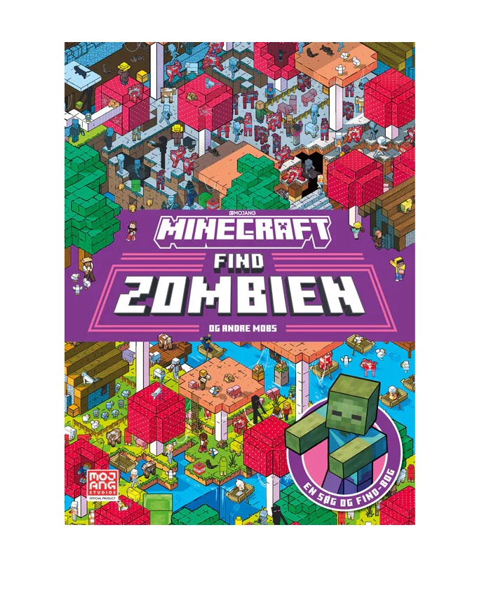 Minecraft – Find zombien (En søg og find-bog) - Billede 2
