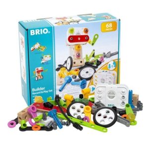 BRIO Builder legesæt med optager og afspiller - 67 dele, 34592